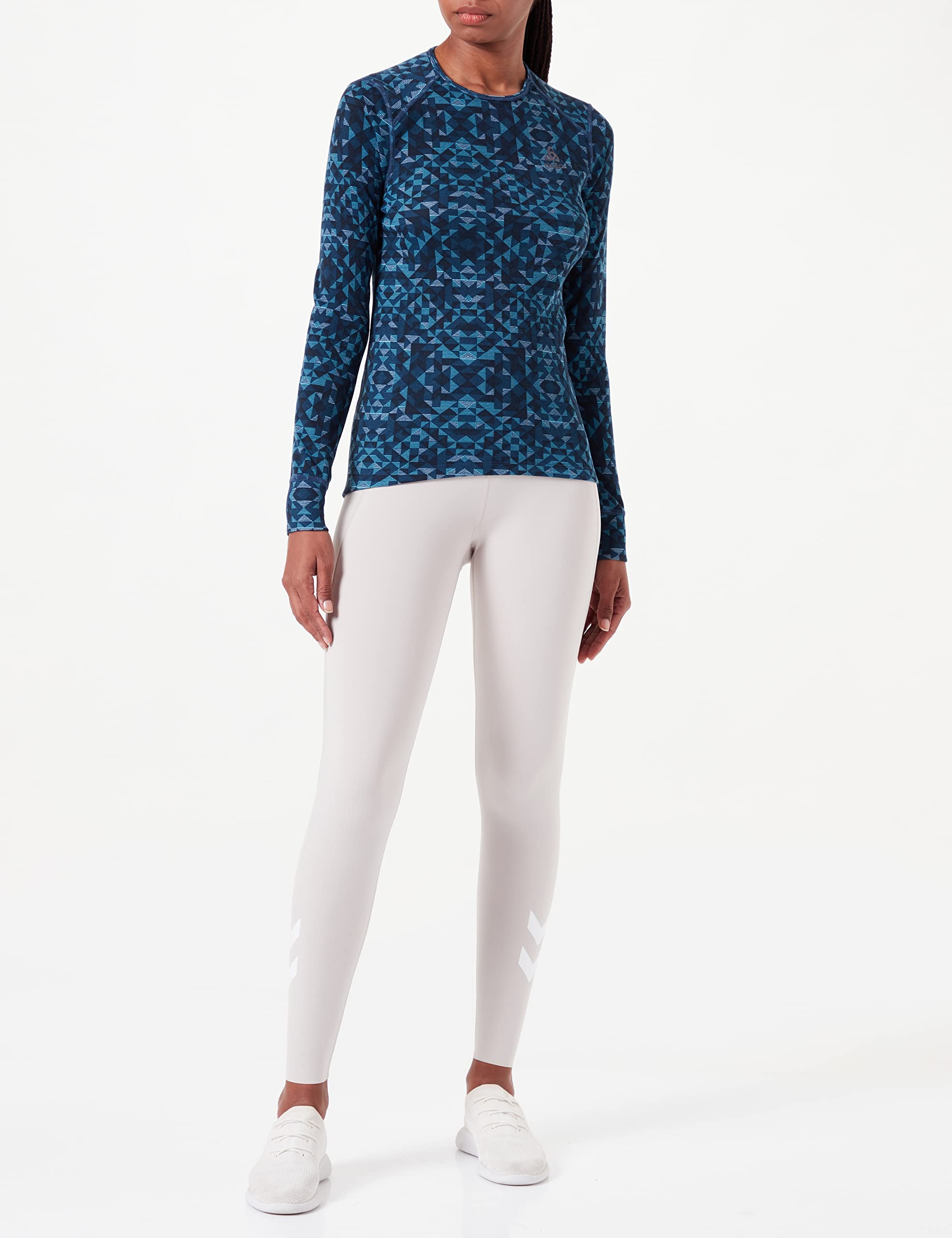 Camiseta Térmica Odlo Active Warm Eco Mujer Manga Larga, Poliéster  Reciclado