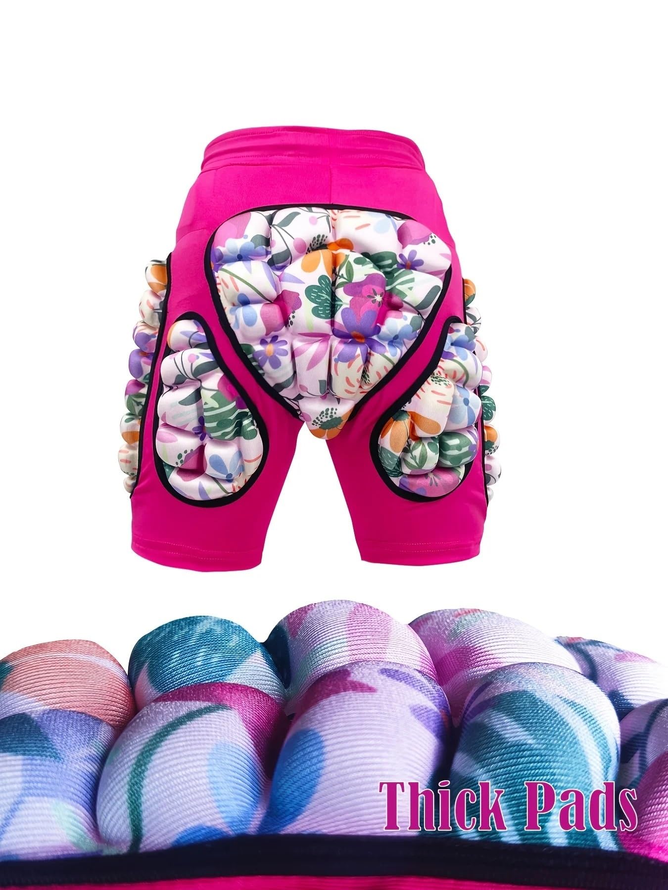 Protezione per Fianchi da Sci Pantaloncini imbottiti protettivi for snowboard, skate e sci, pattini a rotelle, protezione 3D for fianchi, glutei coccige