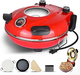 Forno Eletrico 220 V, Forno de Pizza 1200 W, Pizza Pronta em Apenas 5 Minutos, Fornó Pizza,Fórno de Pizza Eletrico, Fornó para Pizza, Fórno Multifuncional, Fórno Eletrico Pizza, Fórnó Pizza Home