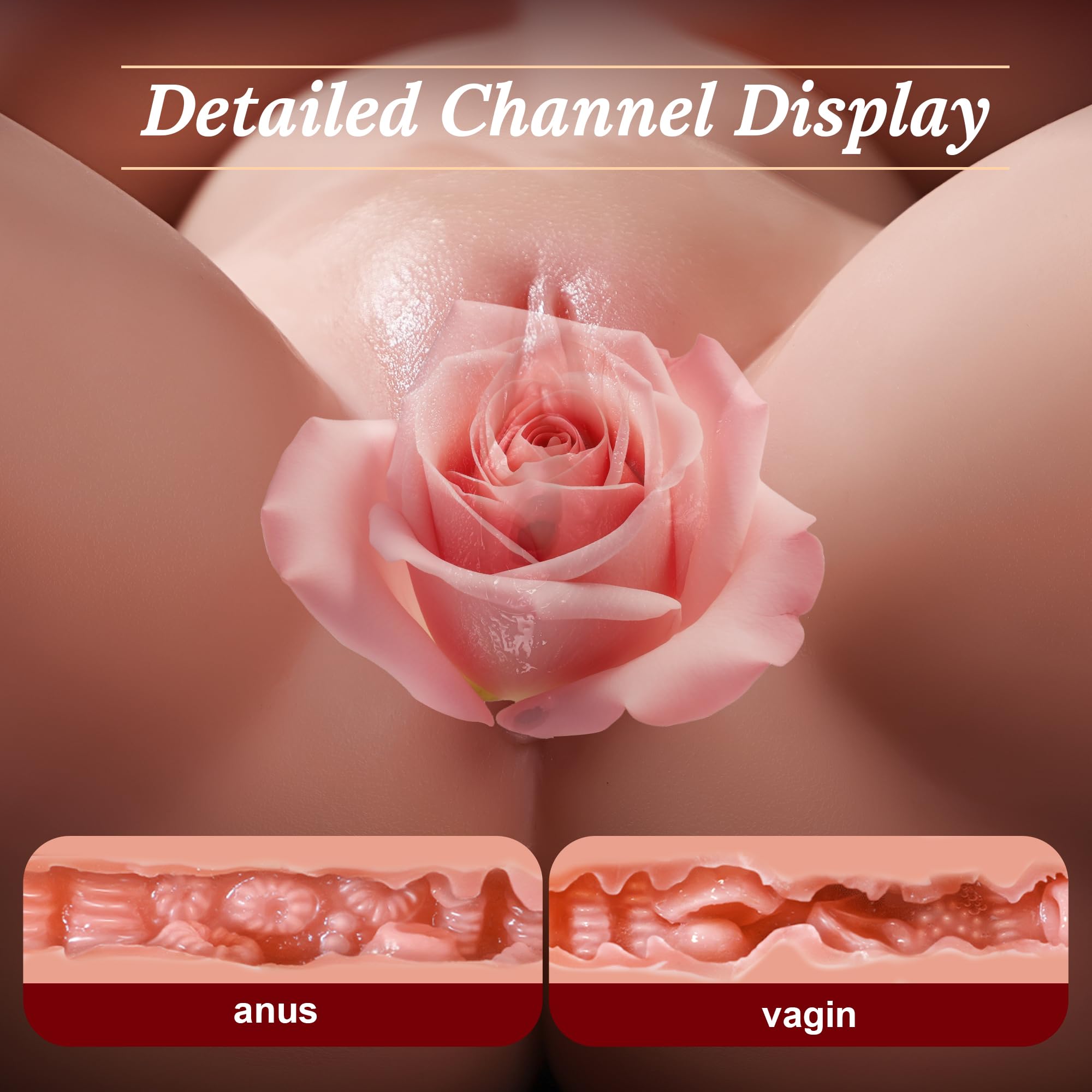 Amazon.com: baiwatt Life Size Sex Doll Male Sex Toy - 34.6LB Male  Masturbator with 1:1 Replica Big Boods & Plump Buttock, Torso Sex Dolls  Adult Toys for Men with Realistic Vagina Anal
