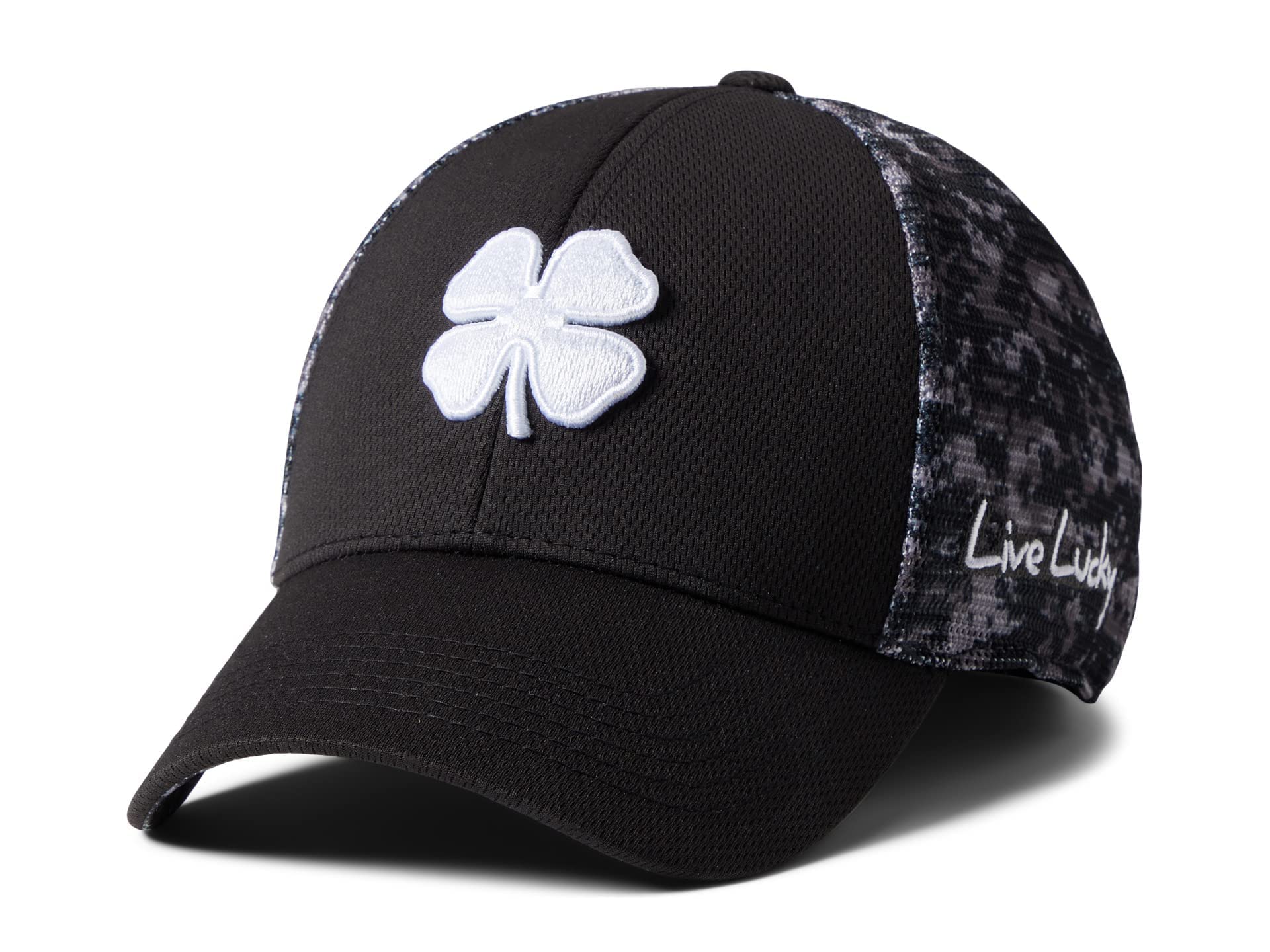 Black CloverBC Freedom 10 Hat White Clover/Black SM/MD