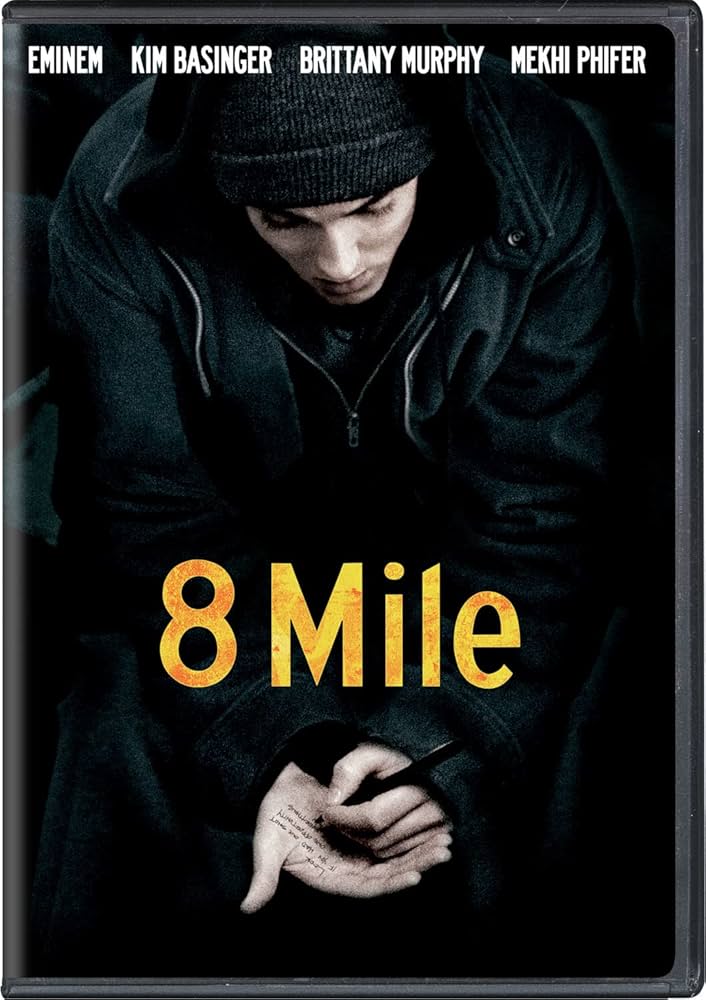 トップス 8 Mile MOVIE PROMO EMINEM M&O XL 00s 8 Mile Eminem Movie Promo T-shirt. Vintage 2002 8 Mile Eminem