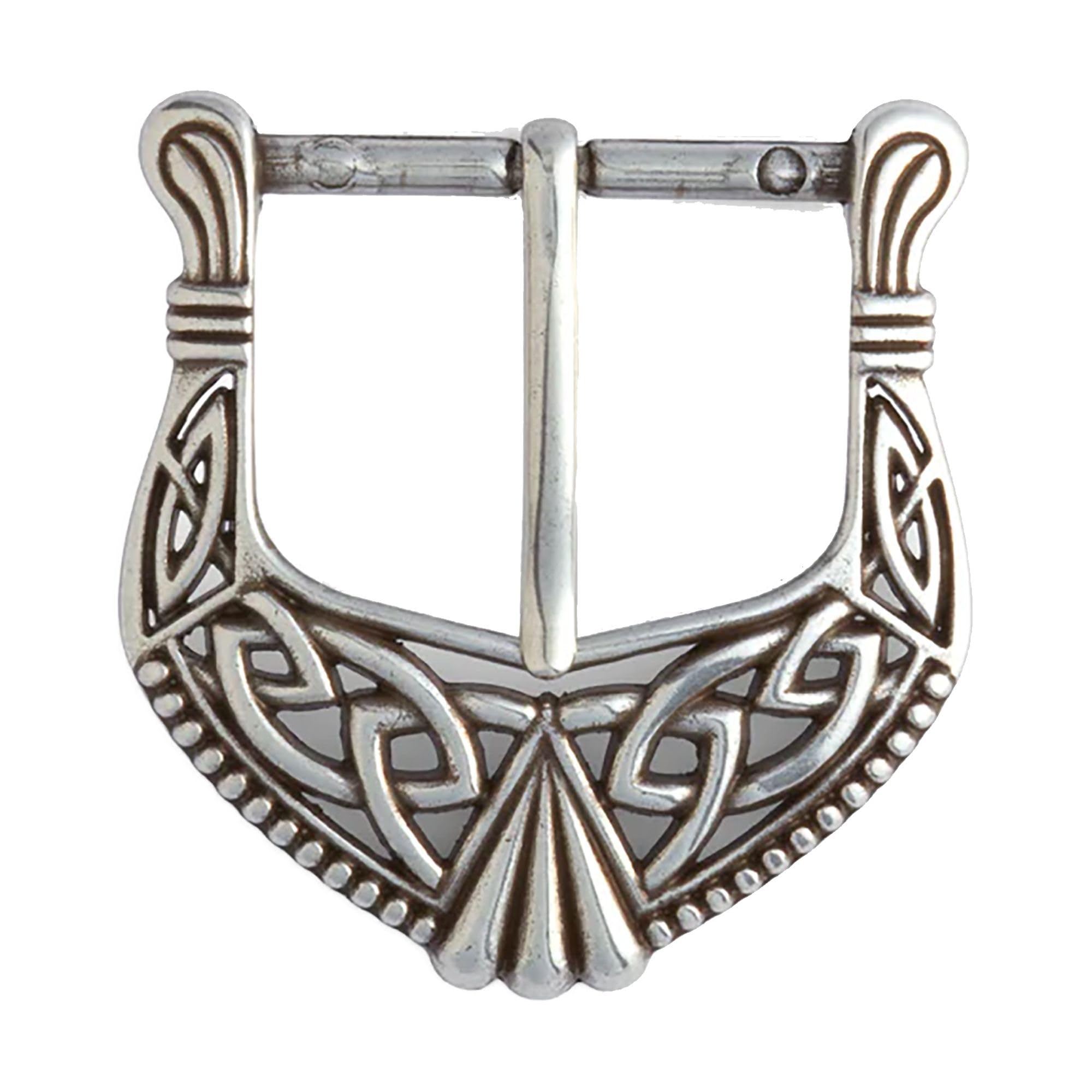 Tandy Leather Celtic Belt Buckle for Custom Leather Belts - Decorative Metal Hardware for DIY Leathercraft Projects