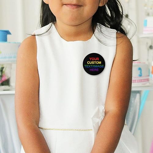 Miniatura 5 de Alfileres personalizados, botones personalizados, 1-200 unidades, broche personalizado, botón personalizado para mochila, decoración de tela,