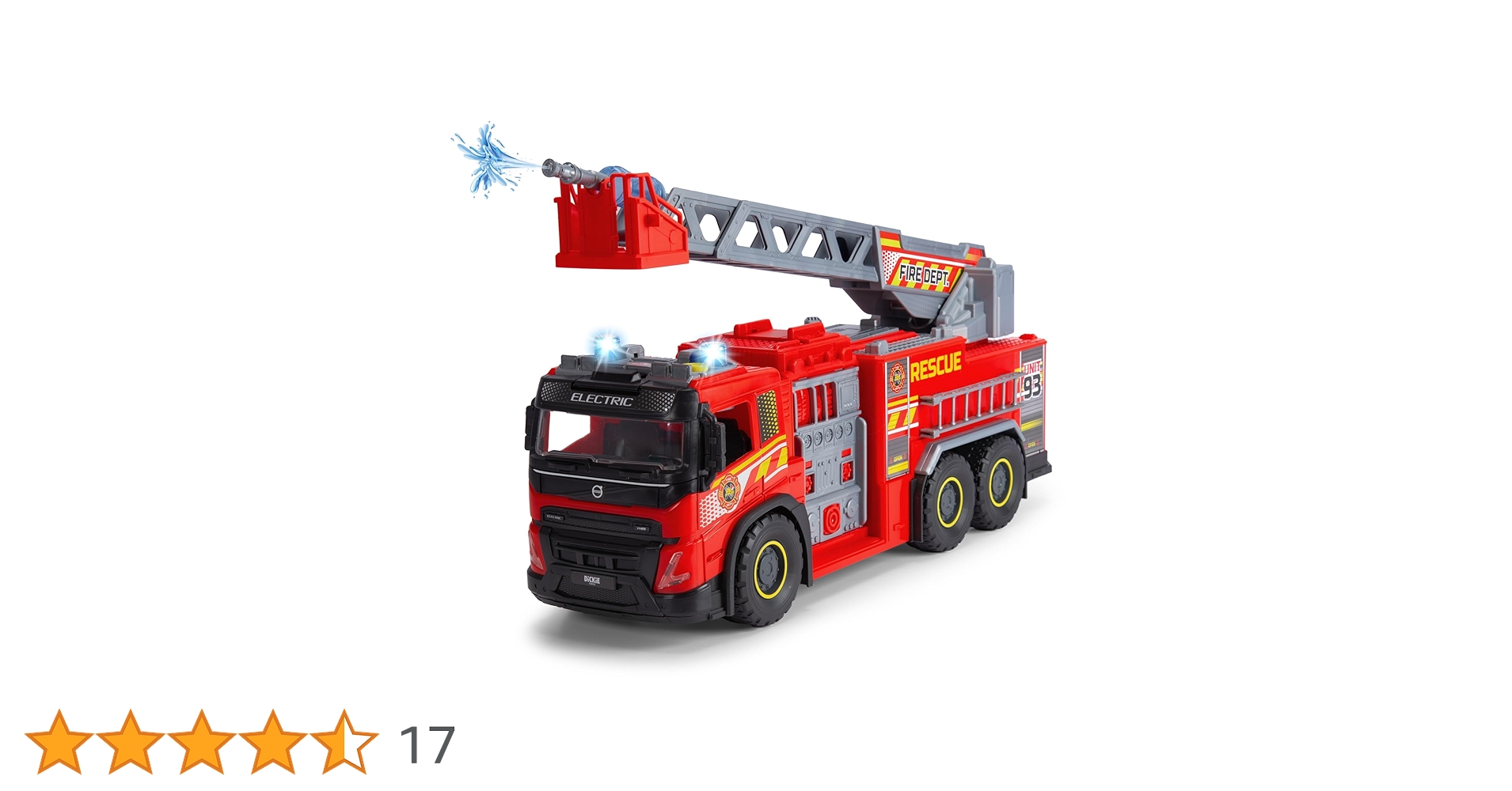 【新品未使用】DICKIE TOYS サウンド機能付きの可動式消防車 Amazon.co.jp: メルセデス ライト & サウンド 消防車 DiCKiE