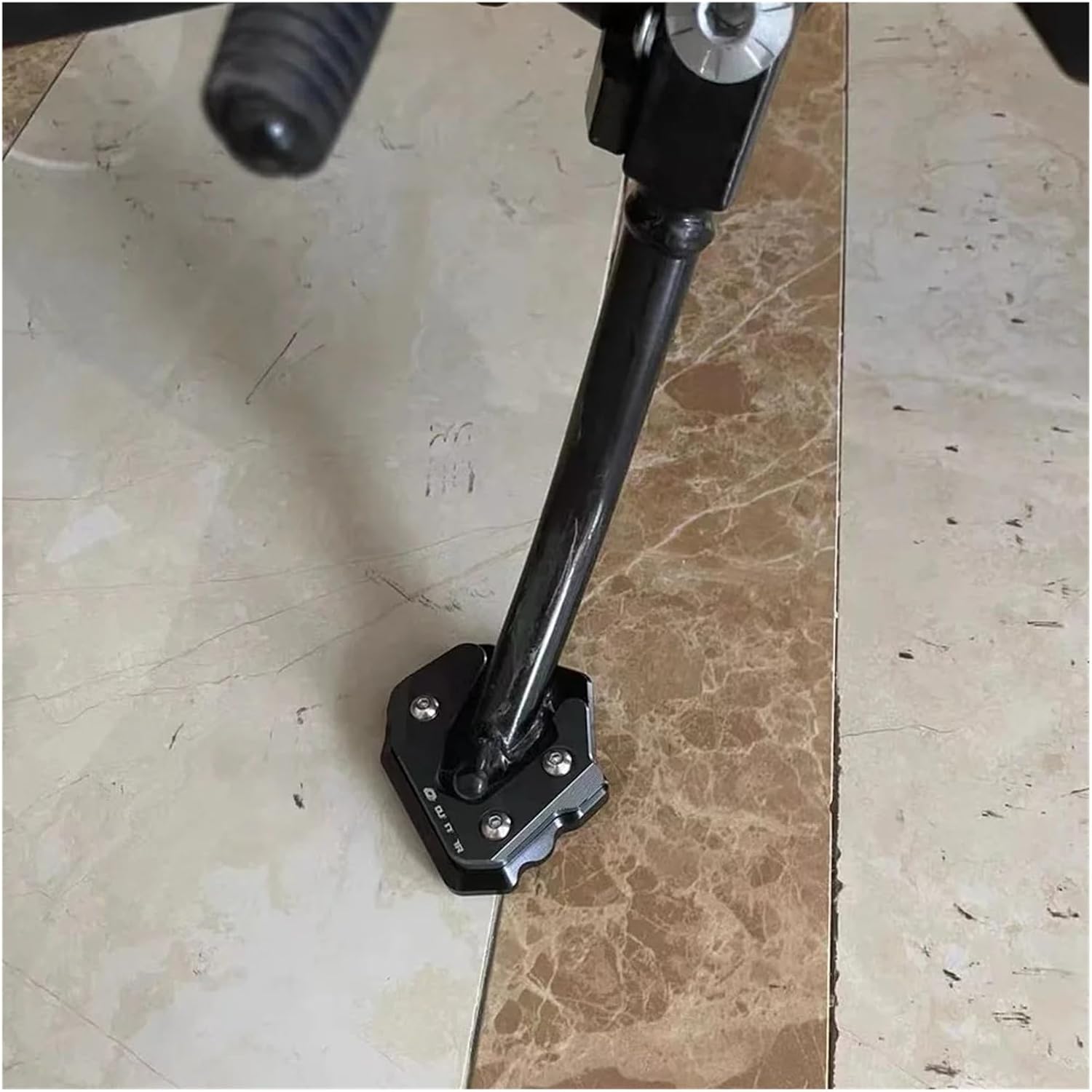 Motorcycle Kickstand Enlarge Plate For QJMOTOR SRV550 Accessories Motorcycle Kickstand Kickstand Foot Side Stand Extension Pad Enlarger Plate