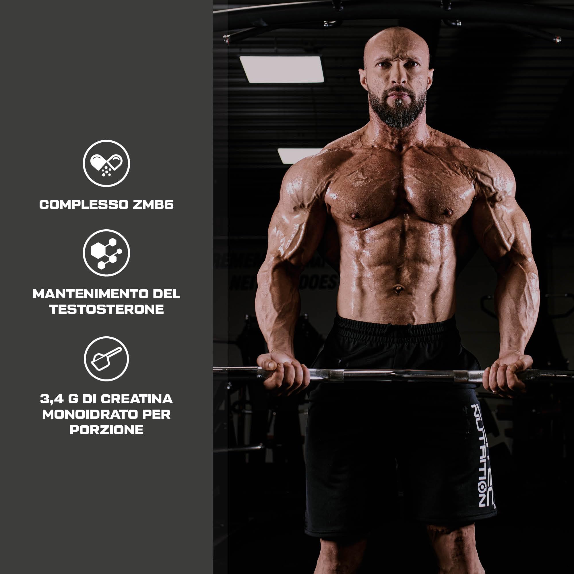 Scitec Nutrition Anabolic Iso+Hydro - Sieroproteine in polvere con creatina | Isolato e idrolizzato - Con maca e aminoacidi - ZMB6 con zinco per livelli normali di testosterone - 2000 g, Cioccolato