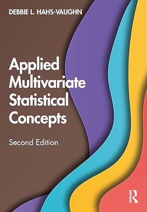 Applied Multivariate Statistical Concepts 2nd book cover