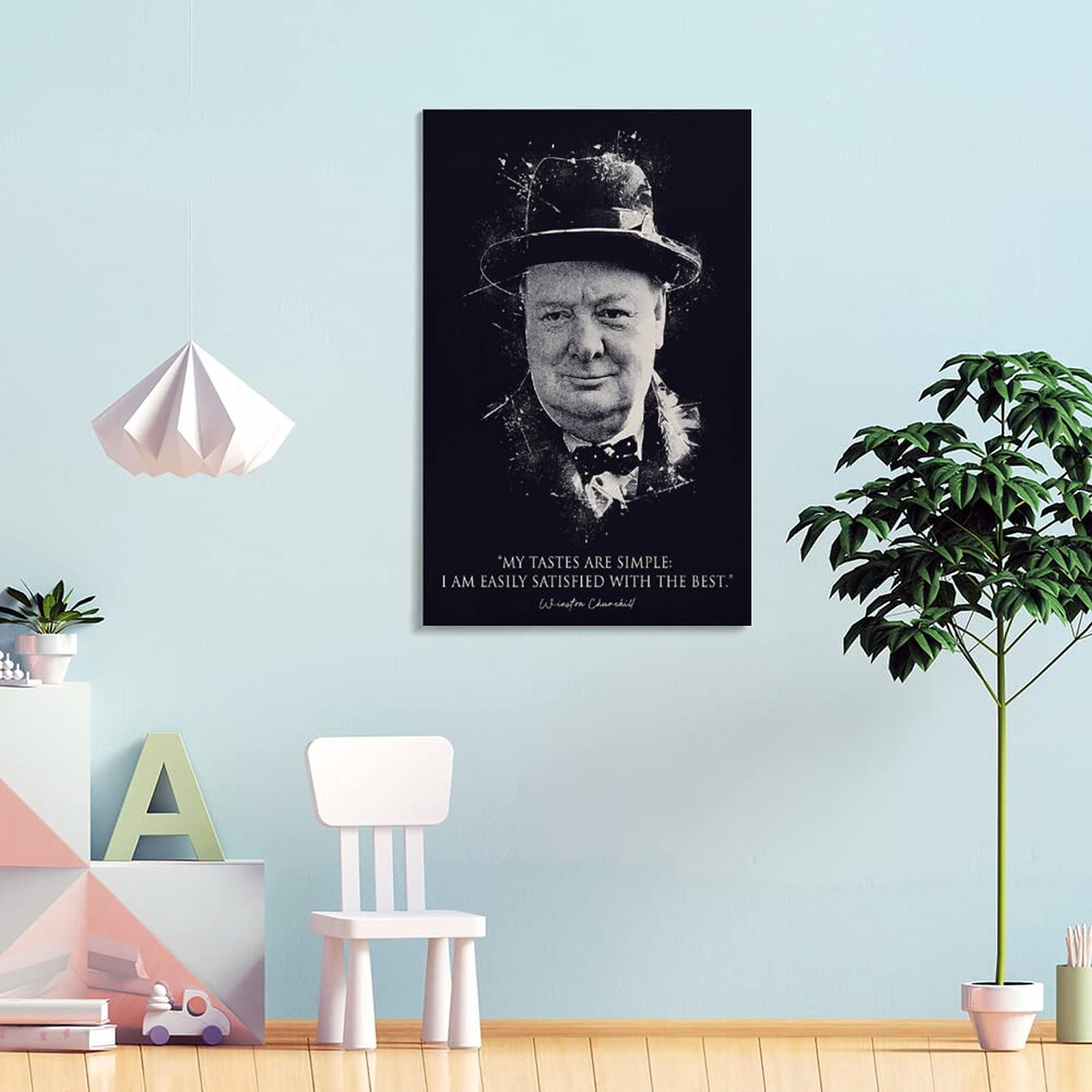 Poster Winston Churchill Graffiti Handmade - Decorazione Parete Moderna, Regalo Per Uomo E Donna - Foto 9