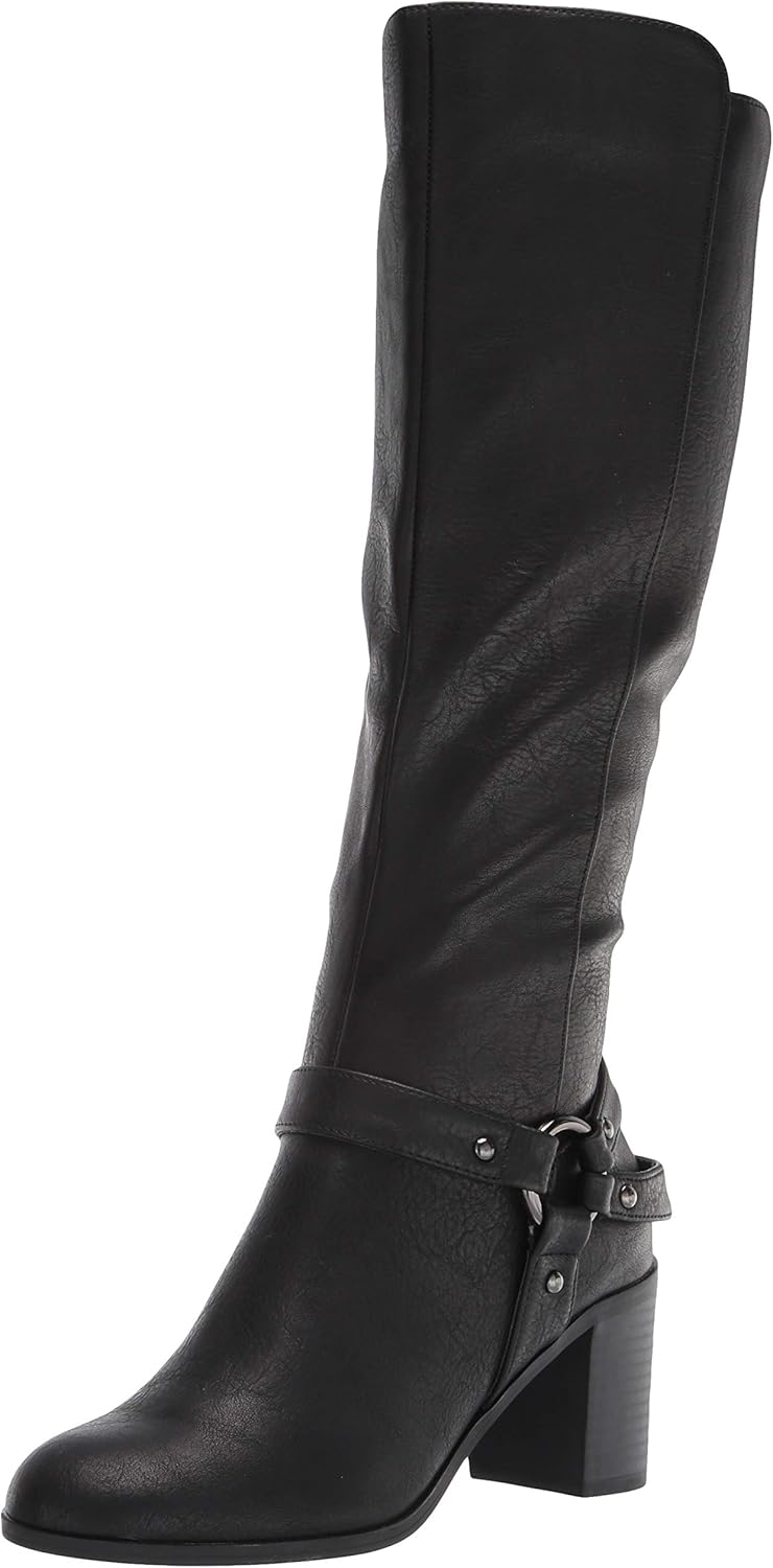 Easy Street Women's Fashion Boot, Black, 7.5