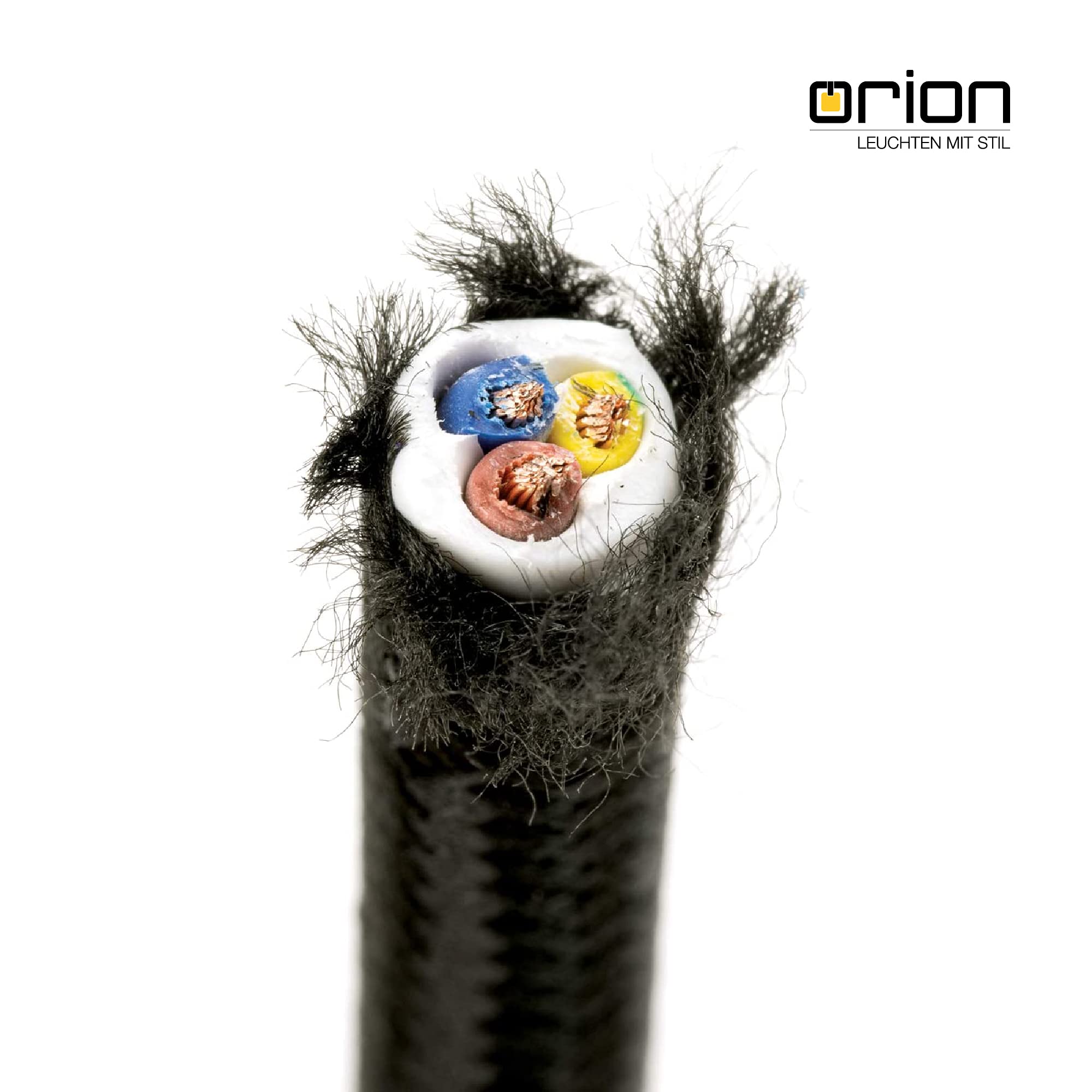 Cavo Sospensione Decorativo Cavo Elettrico Tessile 20M Per LED - 3 Fili 0.75mm&sup2; Per Lampade Fai Da Te Cavo Sospensioni Lampadari