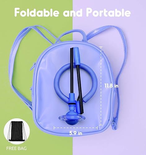 Miniatura 4 de Mumba Pelota plegable para niños y niñas, juguete para quemar grasa, juego de quema de grasa para adultos y niños