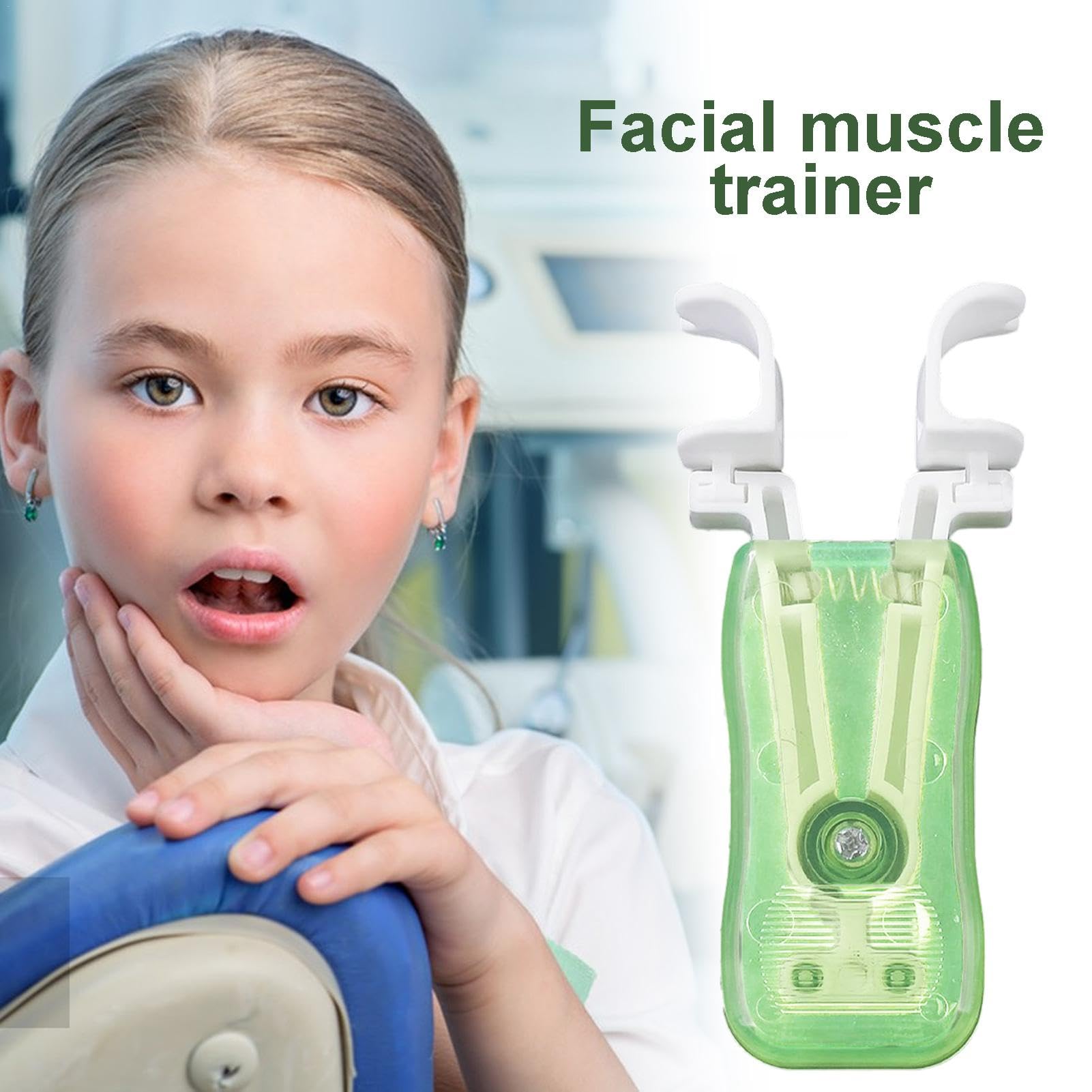 Entrenamiento muscular bucal | Ejercitador de labios para levantamiento facial, entrenador muscular de labios, masajeador de boca, tensor muscular multifuncional ABS para una piel más firme, reduce
