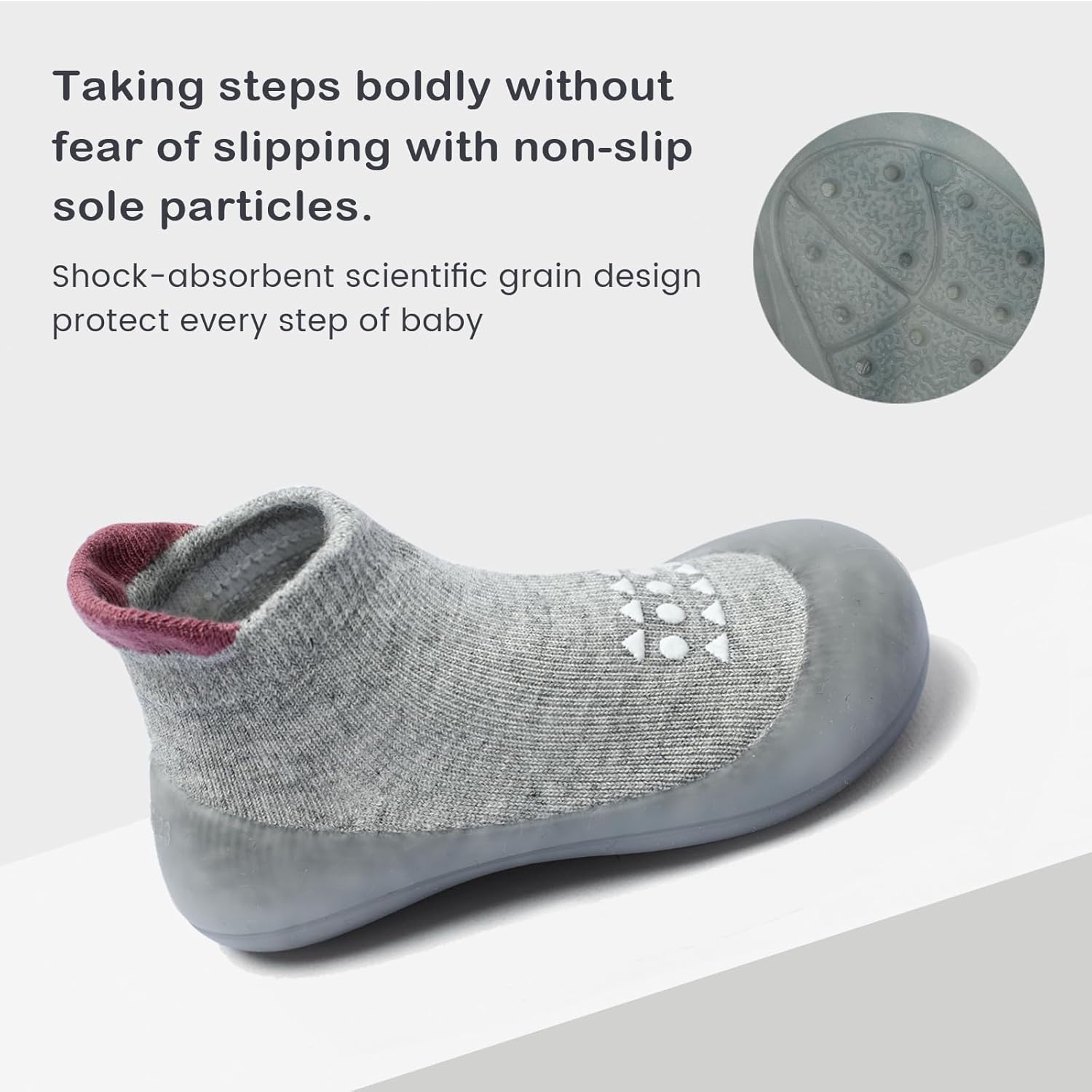 Step into Comfort: The Best Non-Slip Baby Sock Shoes for Little Walkers!