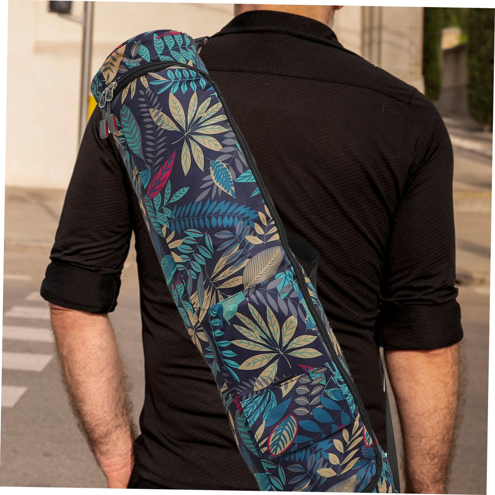 Bolsa para Esterilla de Yoga Cilíndrica Estampado Étnico