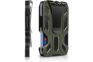 Slim Money Clip Wallet with Credit Card Holder - Sleek and Secure Storage