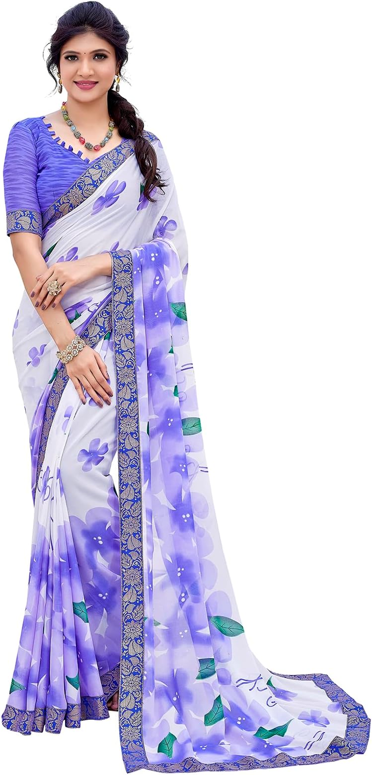 Yashika Georgette Womens Saree