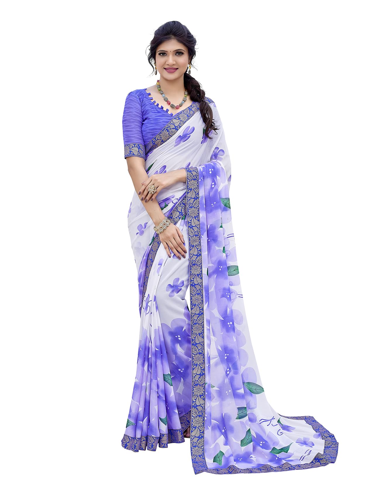 Yashika Georgette Womens Saree
