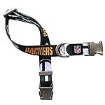 Littlearth NFL Green Bay Packers Pet Premium Collar, Team Color, Small