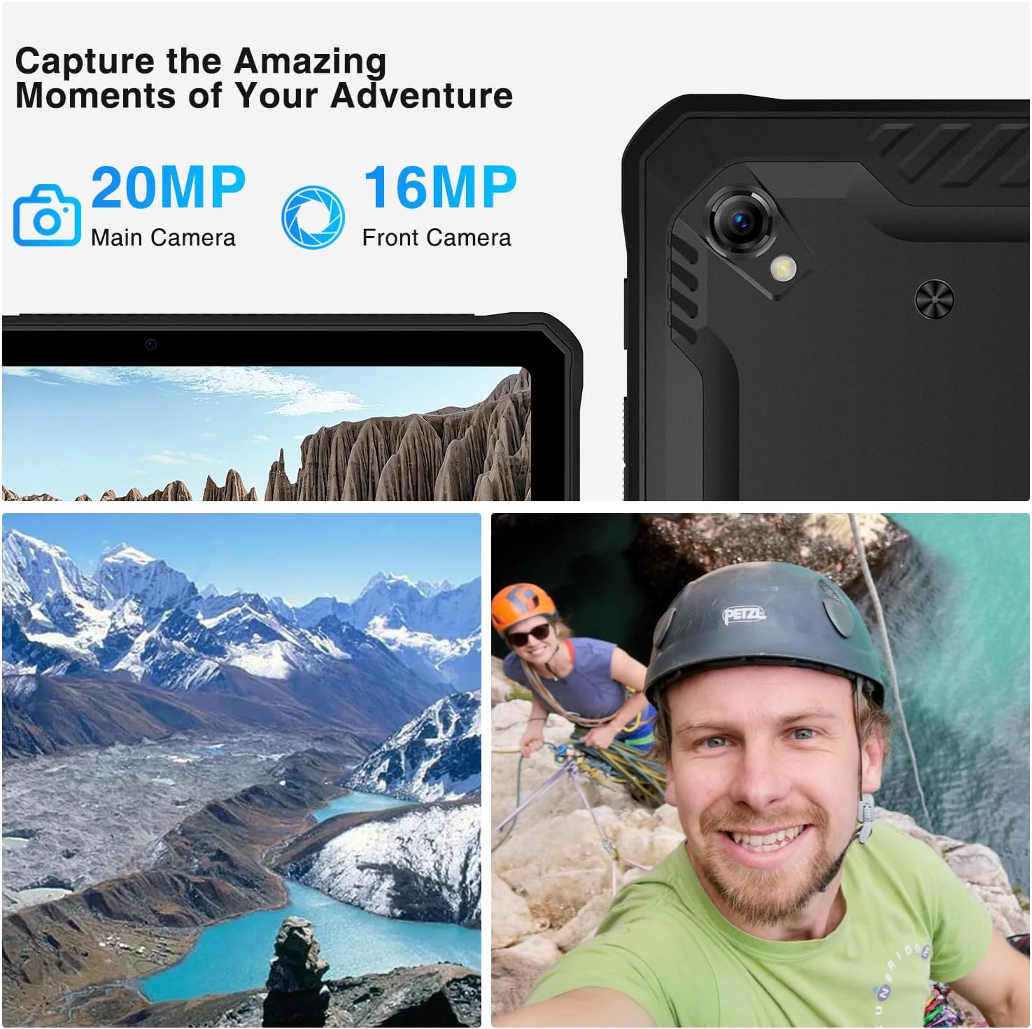 DOOGEE R10 Tablet Rugged 2K, 15GB RAM+128GB ROM(TF 2TB), 10,36 Pollici Tablet Android 13, 10800mAh Rugged Tablet, 5G WiFi 6, 16MP+20MP, Tablet PC Dual 4G LTE/OTG/BT5.2/GPS/Galileo/IP68/IP69K/Face ID DOOGEE R10 Tablet Rugged 2K, 15GB RAM+128GB ROM(TF 2TB), 10,36 Pollici Tablet Android 13, 10800mAh Rugged Tablet, 5G WiFi 6, 16MP+20MP, Tablet PC Dual 4G LTE/OTG/BT5.2/GPS/Galileo/IP68/IP69K/Face ID
