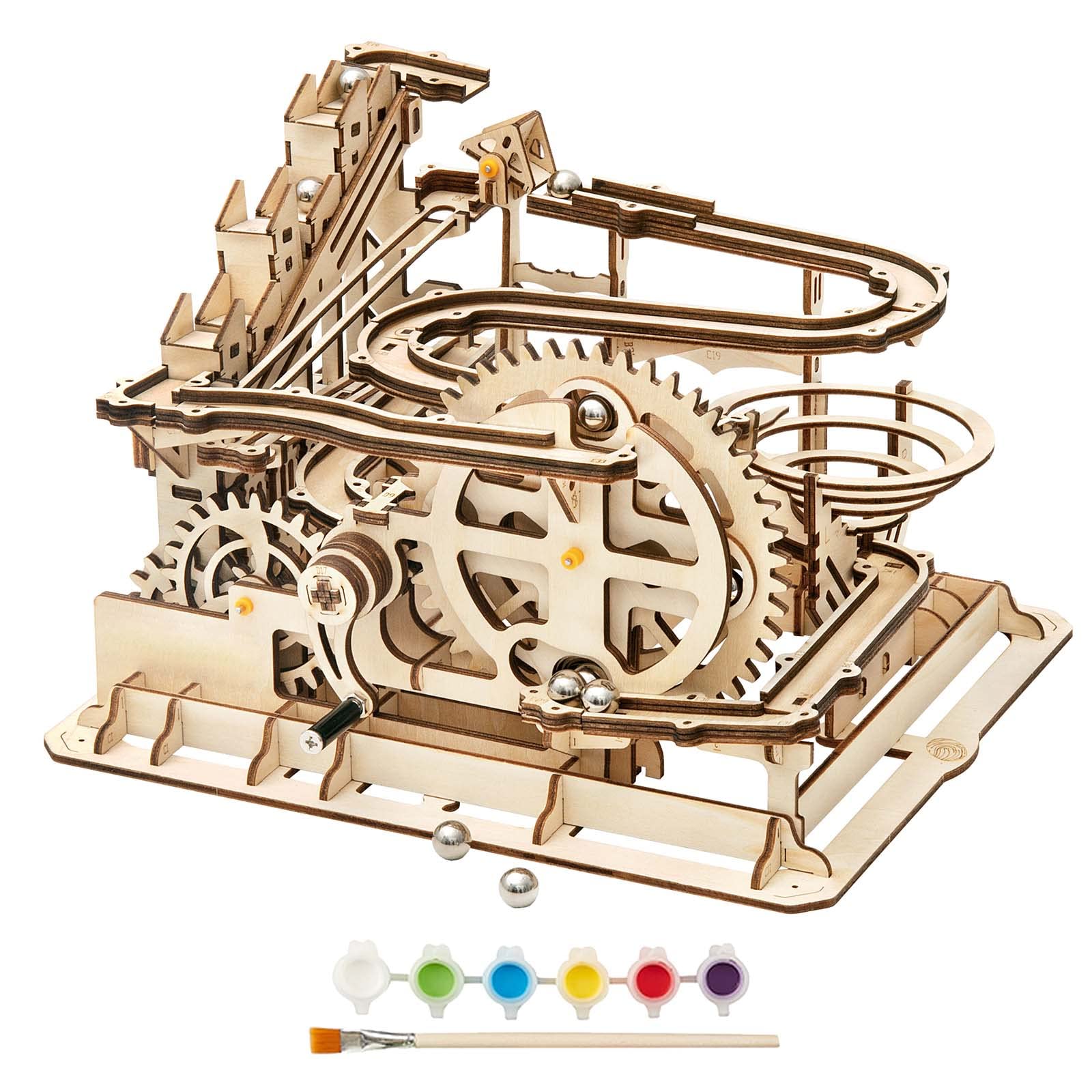 Buy Think Gizmos TG9033D Wooden Jigsaw Puzzles Wooden Marble Run