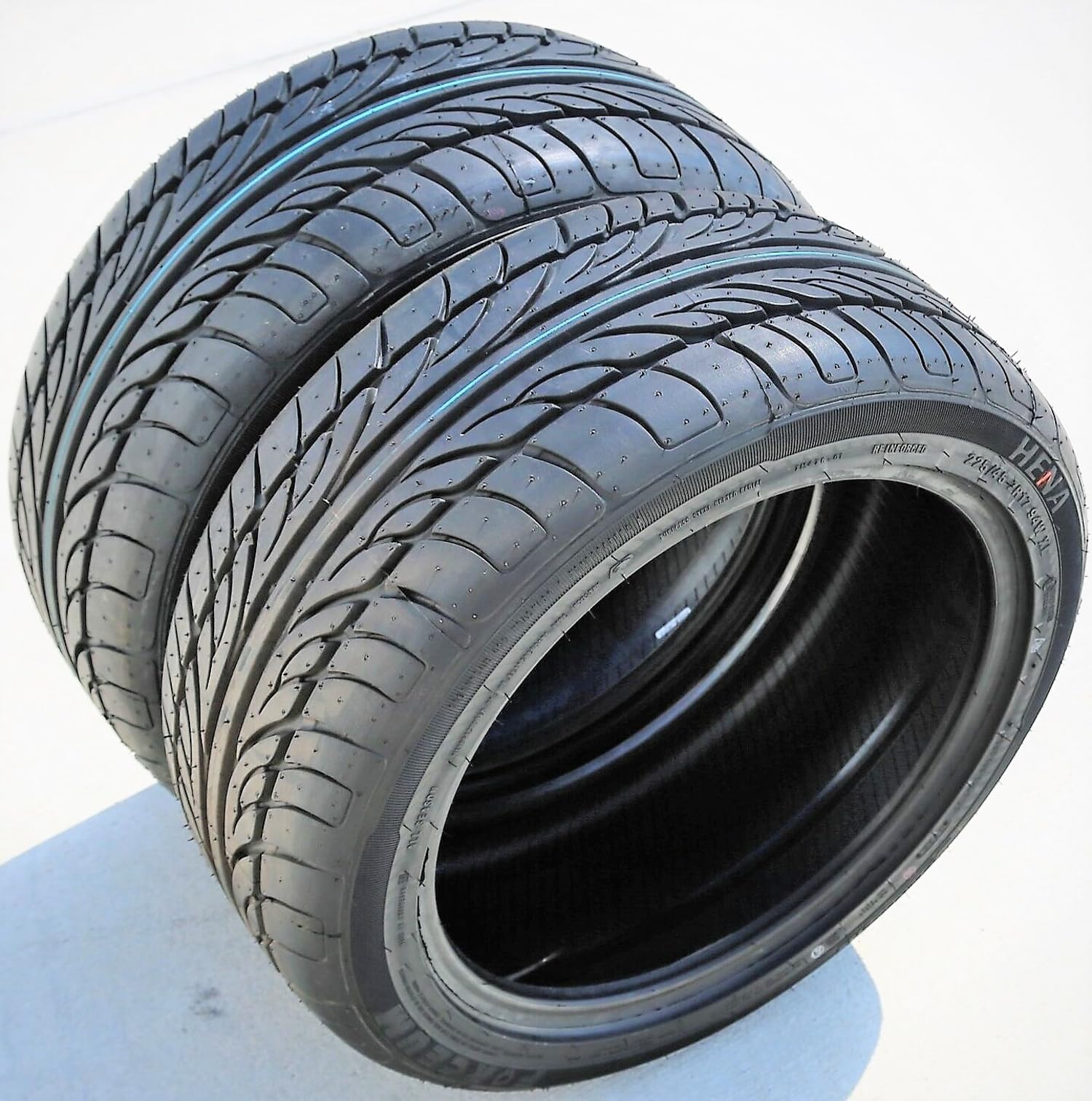Set of 2 (TWO) Forceum Hena All-Season Passenger Car High Performance Radial Tires-225/45R17 225/45ZR17 225/45/17 225/45-17 94W Load Range XL 4-Ply BSW Black Side Wall UTQG 400AA