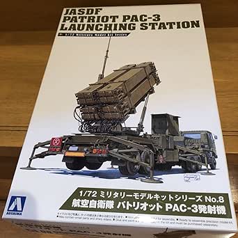 Amazon.co.jp: Aoshima 1/72 Air Self-Defense Force Patriot PAC-3 ...