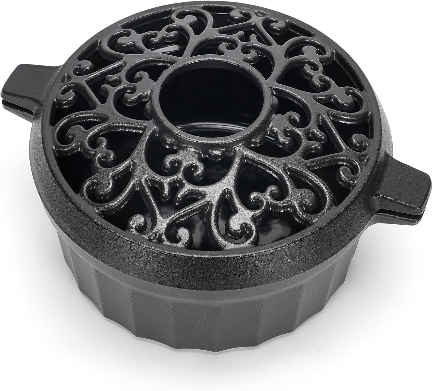 1MORE Wood Stove Steamer Wood Stove Humidifier Cast Iron with Porcelain Enamel