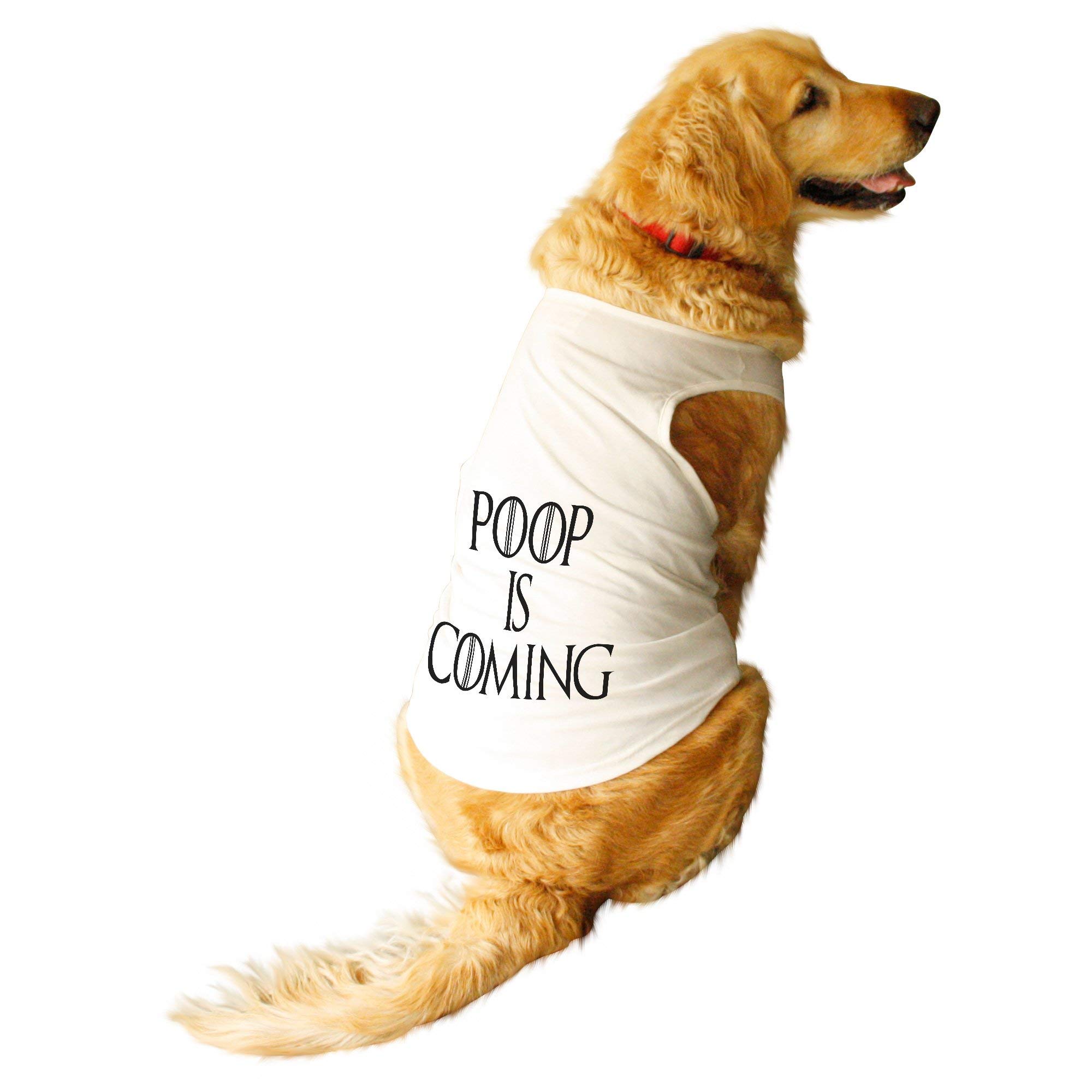 See full amazon price history chart for Ruse.Pet Poop is Coming Round Neck Sleeveless Vest Tank T-Shirt/Tees for Dog Clothes Summer Apparel./Medium (Chubby Pugs, Beagle etc.) / White Ruse.Pet Poop is Coming Round Neck Sleeveless Vest Tank T-Shirt/Tees for Dog Clothes Summer Apparel./Medium (Chubby Pugs, Beagle etc.) / White (B07R67WSRF) Amazon Price History, Amazon Price Tracker