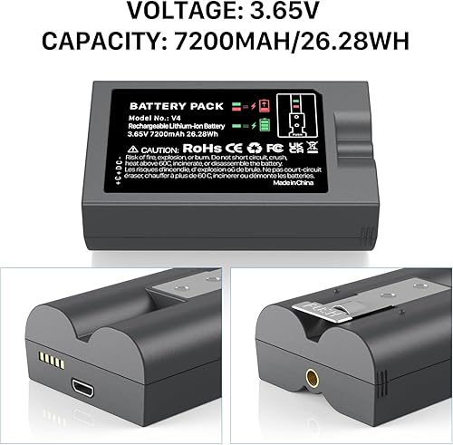 Miniatura 7 de SHENMZ EN-EL14 EN EL14A Batería de polímero de litio de 1500 mAh compatible con Nikon D3100 D3200 D3300 D3400 D3500 D5100 D5200 D5300 D5500 D5600 DF