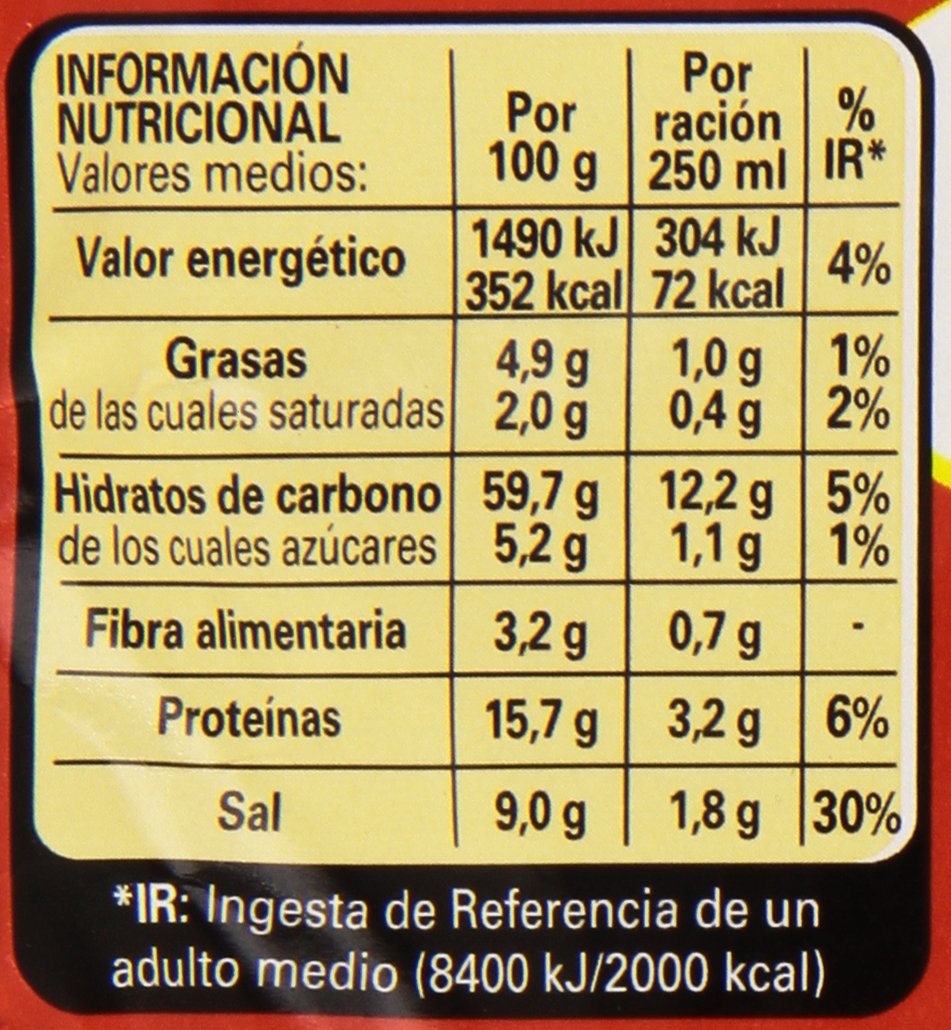 MAGGI Sopa de Pollo con Fideos Finos - Sopa Deshidratada - Pack de 18 x 82g (4 raciones por sobre) — view 6