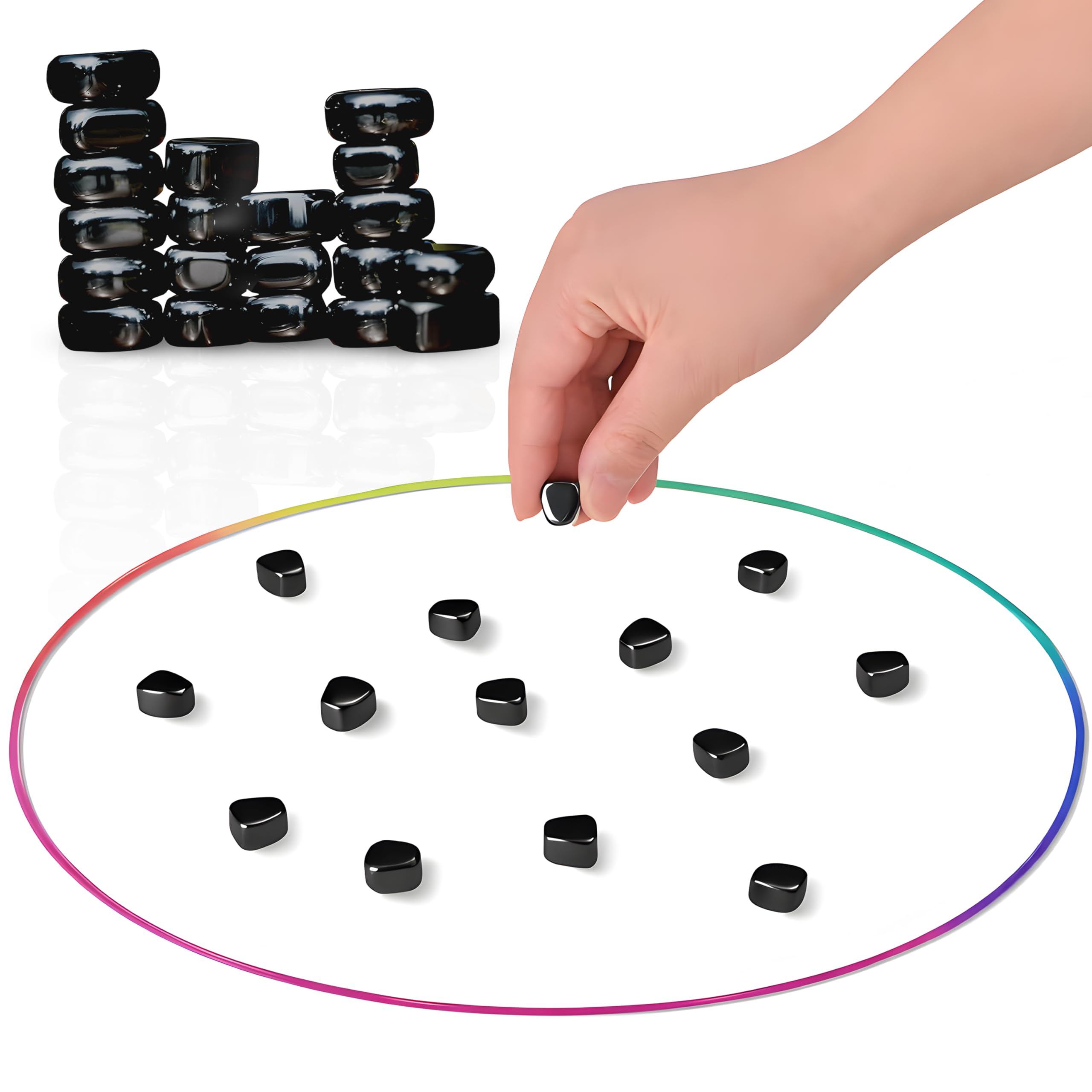 Toyshine 20 Pc Fun Magnetic Magna Bunch Table Top Game DIY