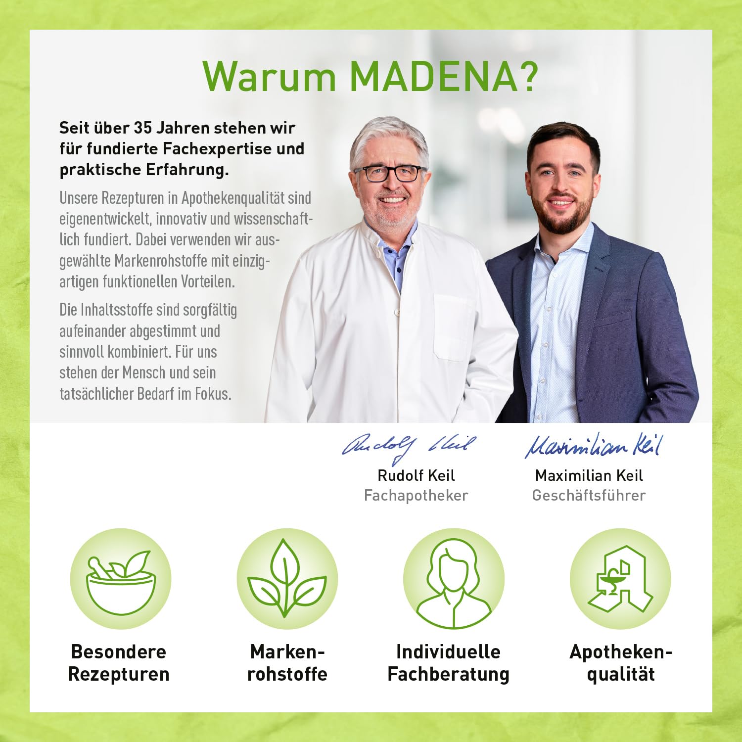 MADENA Darmkur Forte, 20 Milliarden Darmbakterien pro Portion, Ballaststoffe Resistente Stärke Typ 3, Maisdextrin, 16 Bakterienstämme, hochdosiert, Multivitamin, vegan