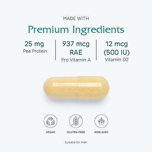 Miniatura 10 de Vitanica Vegan Symmetry, multivitamínico vegano sin OMG para mujeres, sin hierro, sin gluten, 120 cápsulas