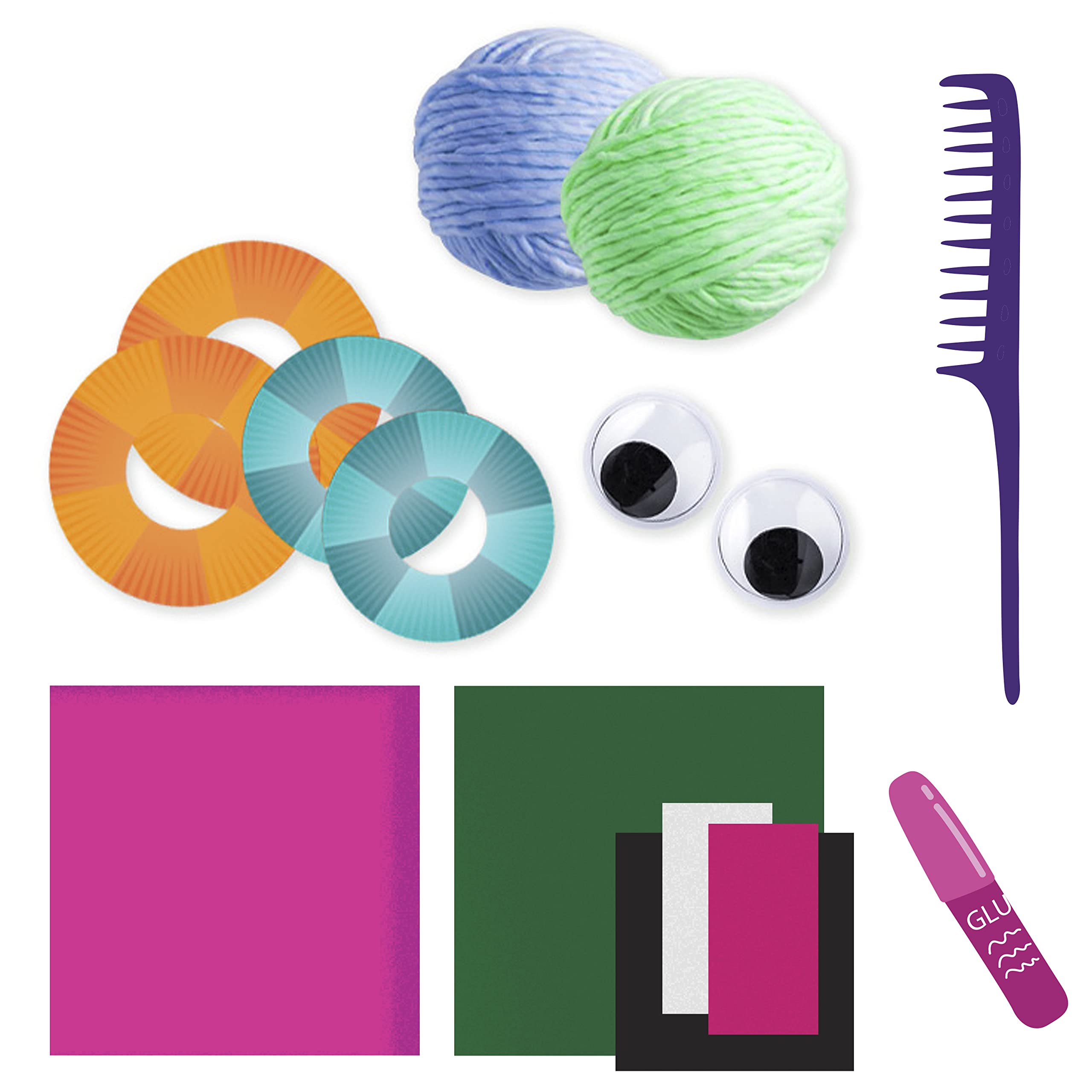 Amazon.com: Hinkler Zap! Pop-Pom Friends Kit (8-12 Years