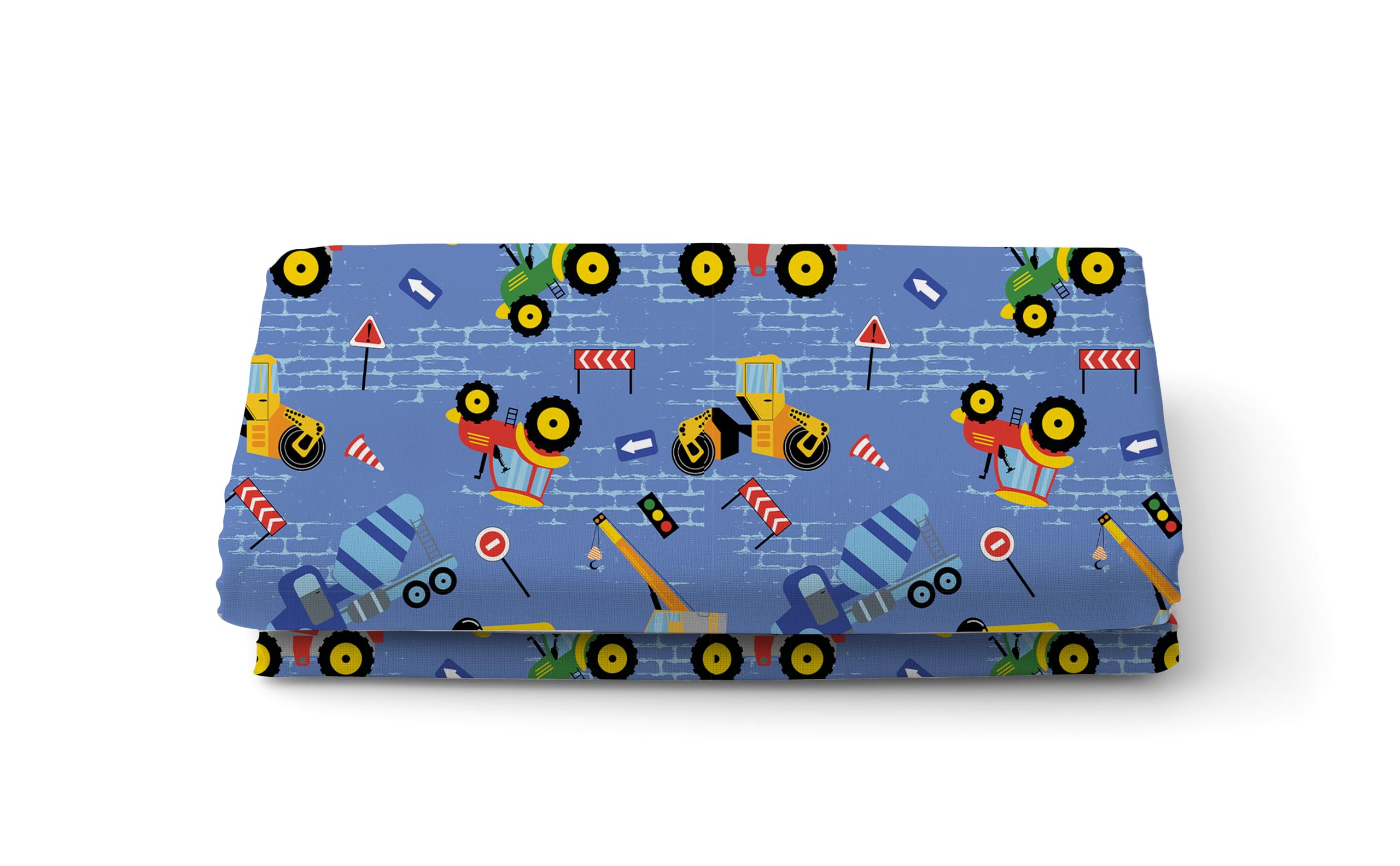 Set Lenzuola Letto Singolo Hermet Jolly - 100% Cotone, Fantasia Bambini, Con Federa