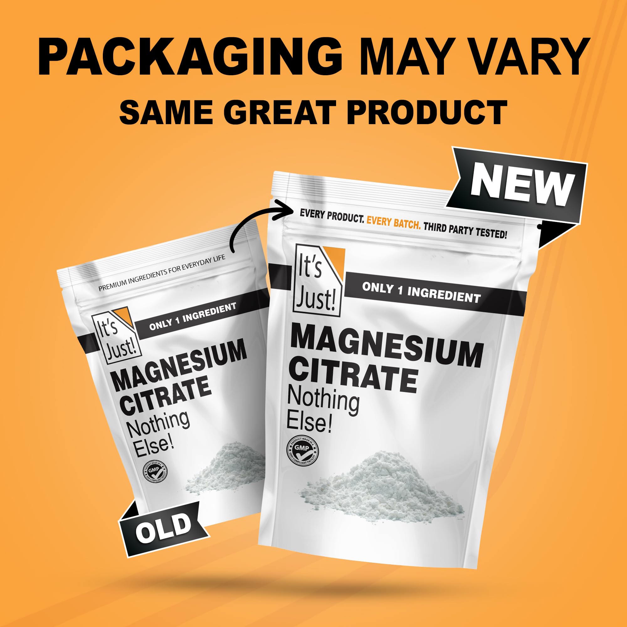 It's Just - Magnesium Citrate Powder, 15oz / 129 Servings, Unflavored — Amazon image 7