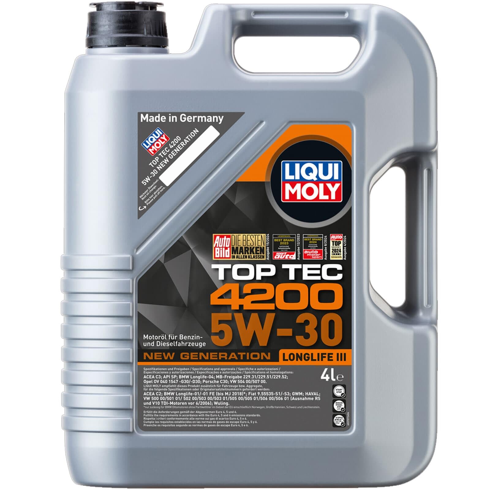 Liqui Moly Top Tec 4200 5W-30 4 lt Motor Yağı