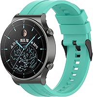 Vista 21 de FitTurn Band Compatible with Huawei Watch 5 4 Pro/GT 6 5 4 3 2 Pro/GT 2e/GT 6 5 4 46mm/GT2 46mm/GT Active/ Replacement Straps Silicone Bands