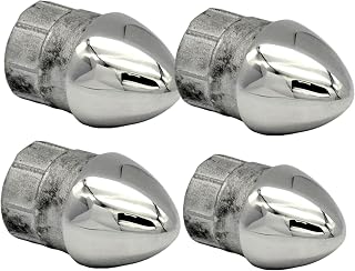 316 Stainless Steel Bullet Insert Cap,Marine Grade Pipe Fitting End Plug Cap Boat Bimini Top Inside Eye for 22mmTube/Pipe