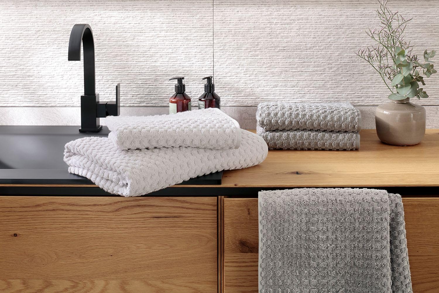Cawö Duschtuch Pure Elements (Mineral)