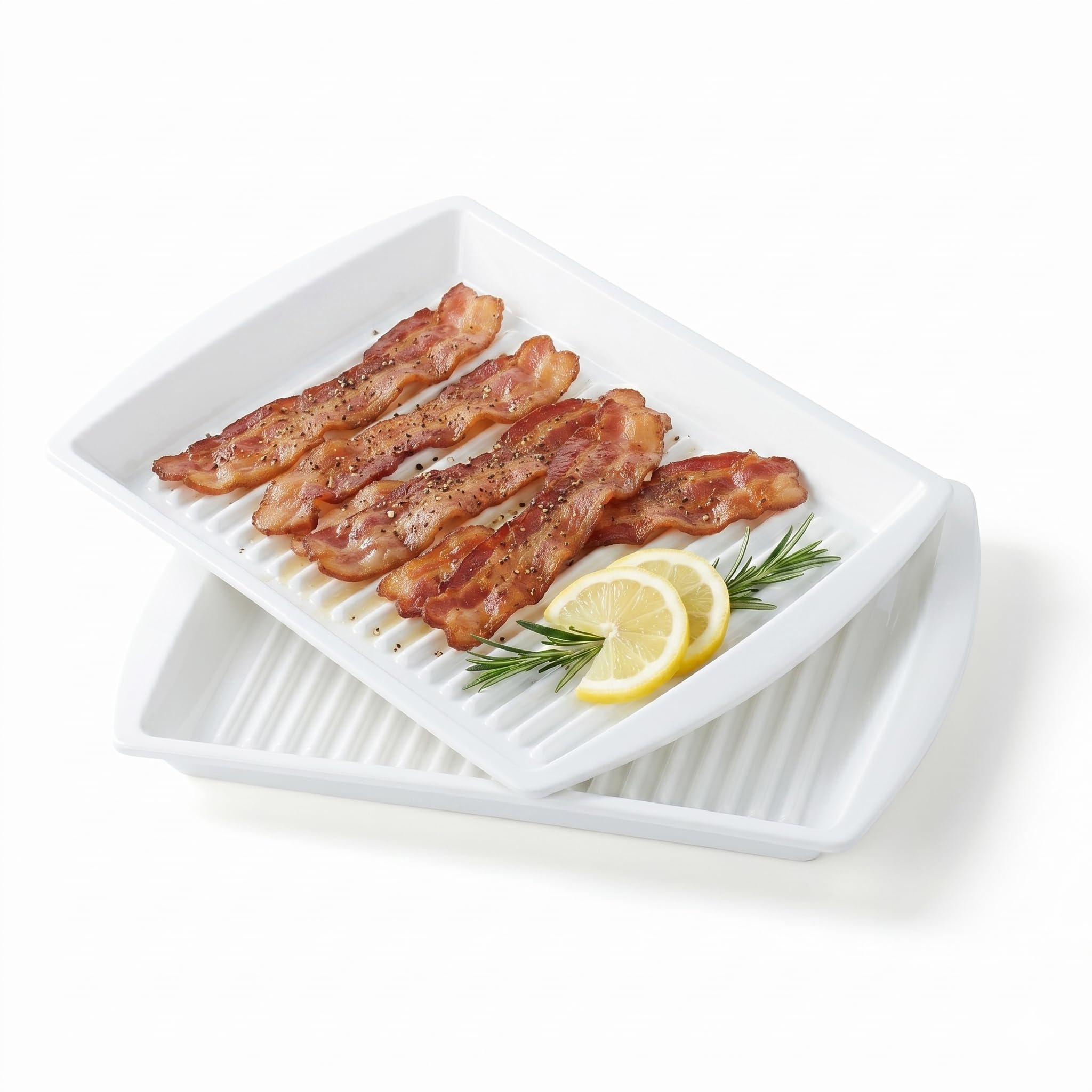 Plateau à bacon micro-ondes pour réussir vos brunchs et hot-dogs en famille