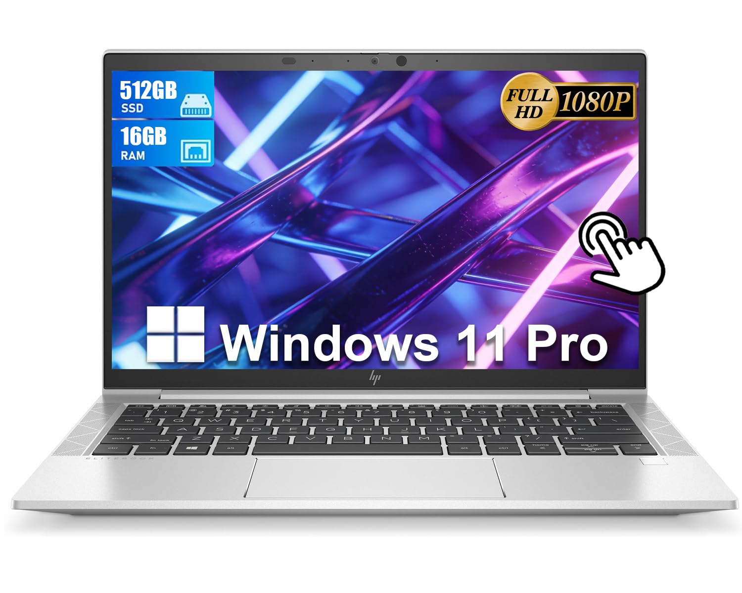 HP EliteBook 830 G8 Touchscreen Laptop, 13.3