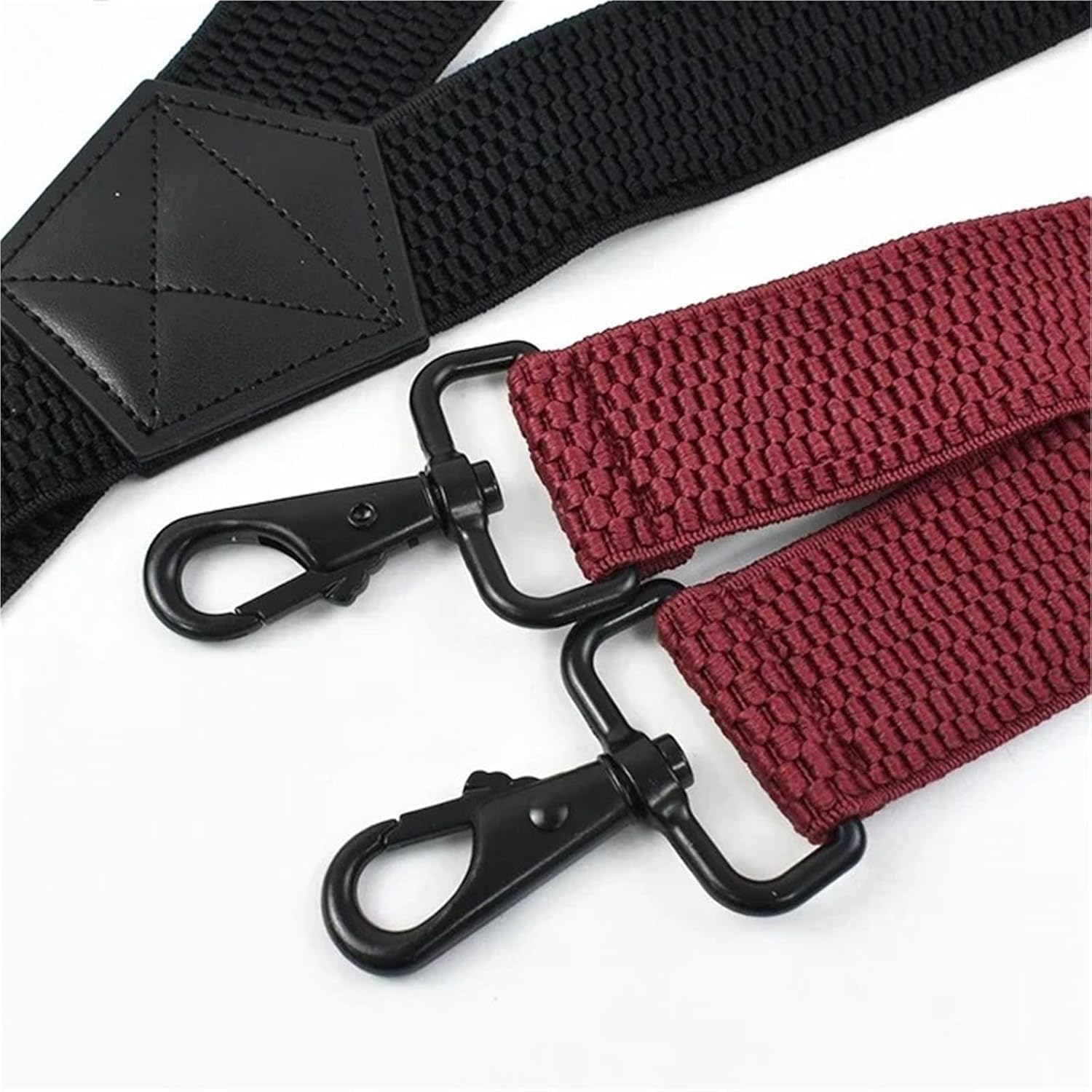 Tirantes elásticos vintage de 3,8 cm de ancho para hombre, en forma de X, ajustables, elásticos