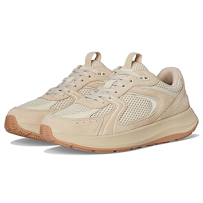 FitFlop F Mode Flow Suede/Mesh/Leather Flatform Sneakers Women