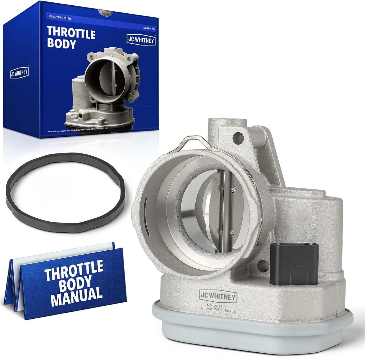 JC Whitney JFBAJCWTHB00103 Throttle Body - Compatible with Volkswagen Jetta 2009-2011, Passat 2009-2010, Beetle 2009-2010, A3 2008-2011