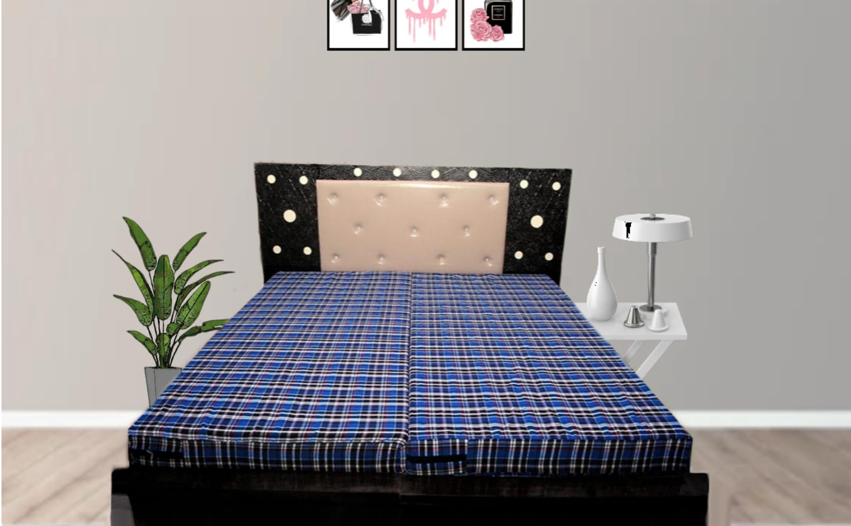 GLEMON Cotton King Size Mattress Cover/Protector BedCover with Zip/Chain Closure, Stylish Lightweight Bed Cover Fitted Style Mattress Protector All Multicolor (King 78X72X5) (B08ZKS536L) Amazon Price History, Amazon Price Tracker