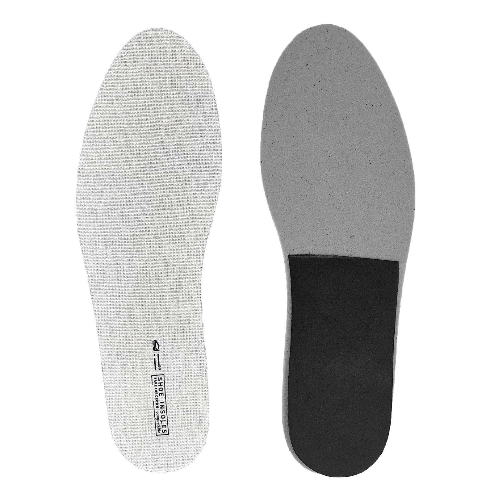 Insoles for Converse Shoes, Replacement Footwear Inserts for Men's Comfortable Light-Weight and Cushion Shock Absorbing(M12)