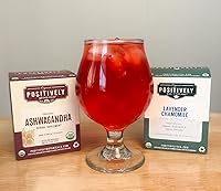 Vista 117 de Positively Tea LLC. Té orgánico de arándano, té verde, rooibos, de hojas sueltas (1 LB)