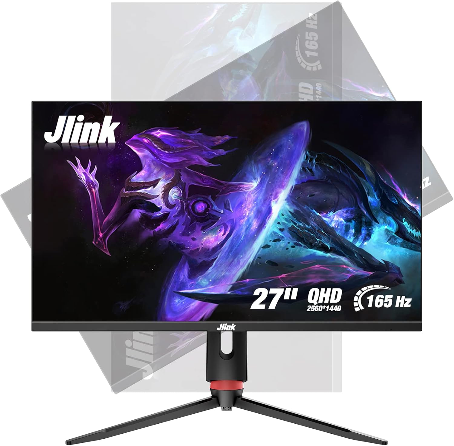 Gaming Monitor 27 Inch 1440P QHD 1ms 165Hz Jlink, 41 OFF